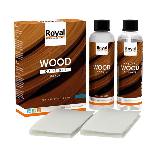 Oranje WaxOil Wood Care Kit + Cleaner - 2x250ml