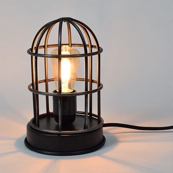 Tafellamp Barn 12x22 cm vintage black