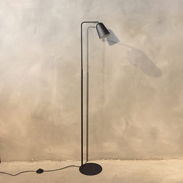 Vloerlamp 25x148cm Zwart
