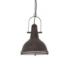Hanglamp antiek bruin 31x50cm