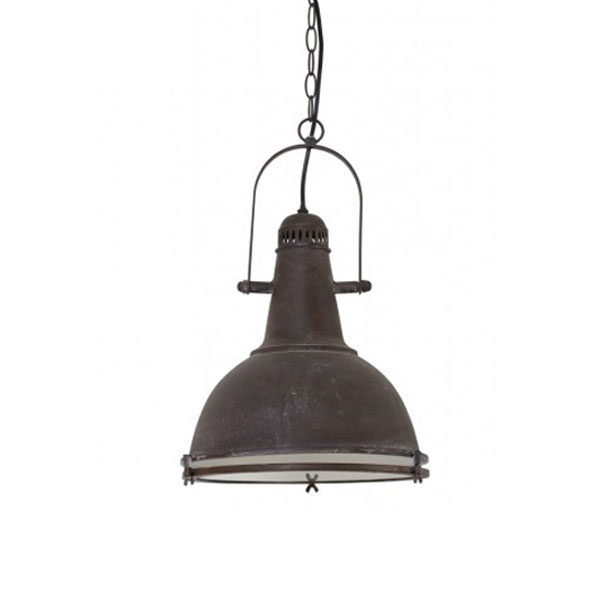 Hanglamp antiek bruin 31x50cm