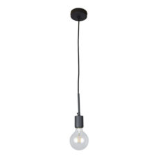 Hanglamp Bulby vintage black