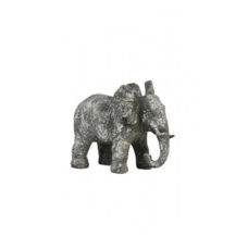 Ornament olifant oud beton 24x17x20,5cm
