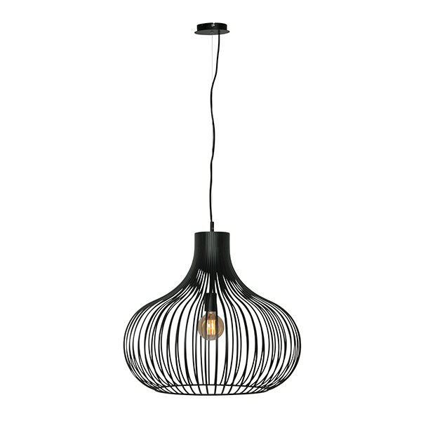 Hanglamp Aglio 60cm - Zwart