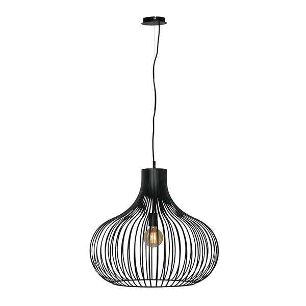Hanglamp Aglio 60cm - Zwart