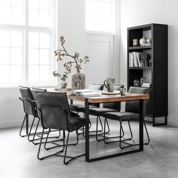 Eetkamerstoel Liz - Carlitto charcoal