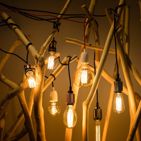 Snoerpendel classic Koper - 150cm