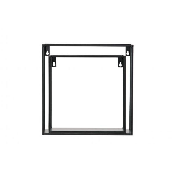 WOOOD Meert Kubus wandplank - set van 2