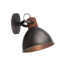 Wandlamp Veleno - Zwart Hout