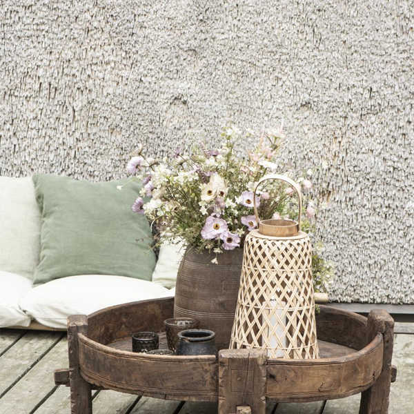 IB Laursen Kunsttak Grijs/groen