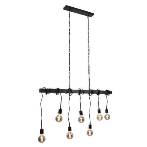 Hanglamp Blox 7-lichts Zwart
