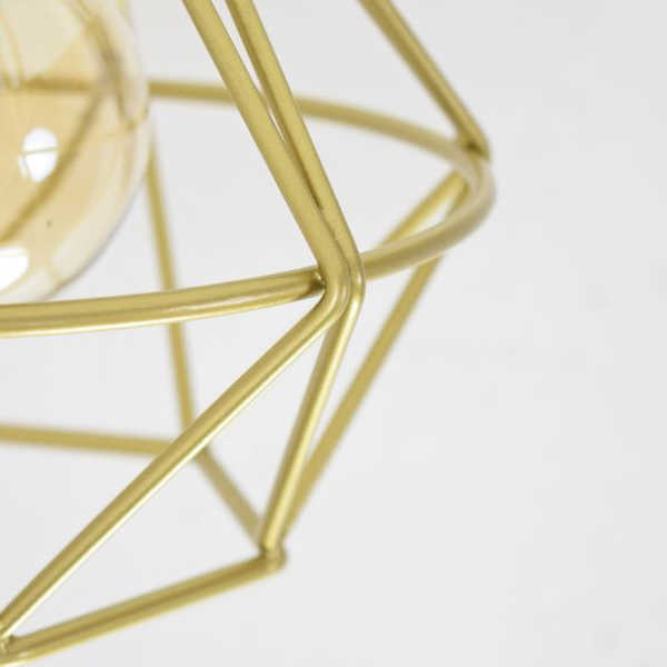 Plafondlamp Wire 22cm - Goud