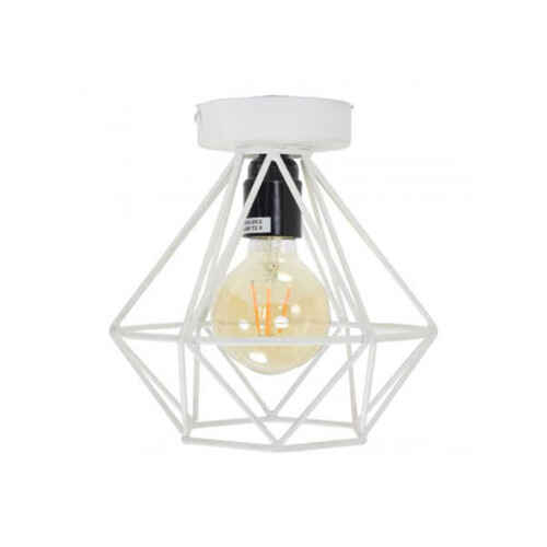 Plafondlamp Wire 22cm - Mat Wit