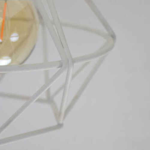 Plafondlamp Wire 22cm - Mat Wit