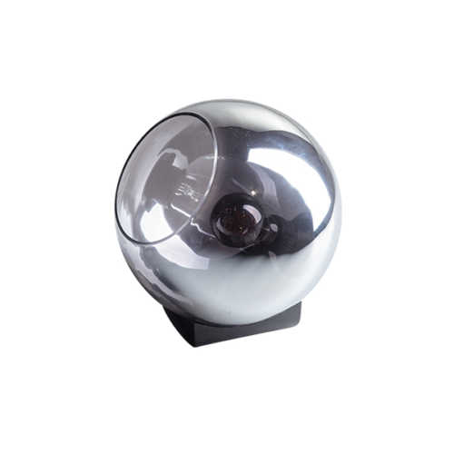 Tafellamp Orb 25cm - Smoke glas