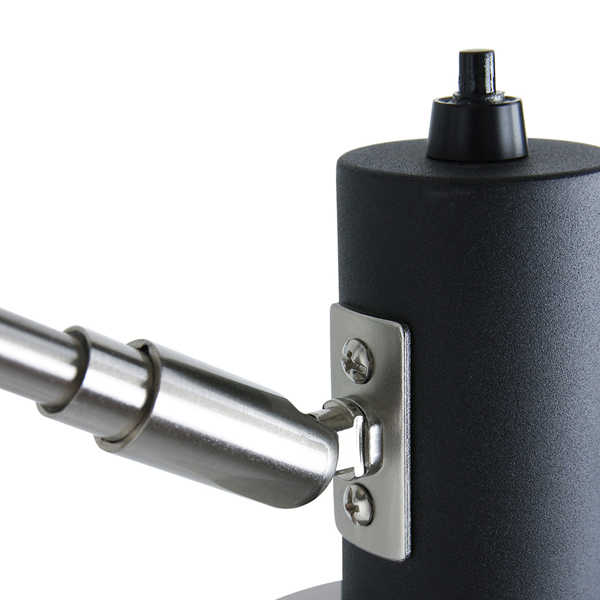 Anne Wandlamp Fjorgard - Zwart met staal