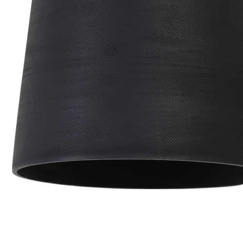 Hanglamp 22x39 cm LILOU mat zwart