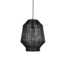 Hanglamp 30x38 cm VITORA mat zwart