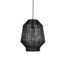 Hanglamp 30x38 cm VITORA mat zwart