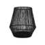 Theelicht 20x20x22cm VITU mat zwart