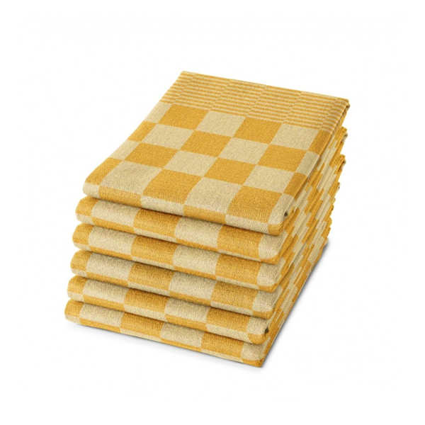 DDDDD theedoek Barbeque 65x65cm - Okergeel