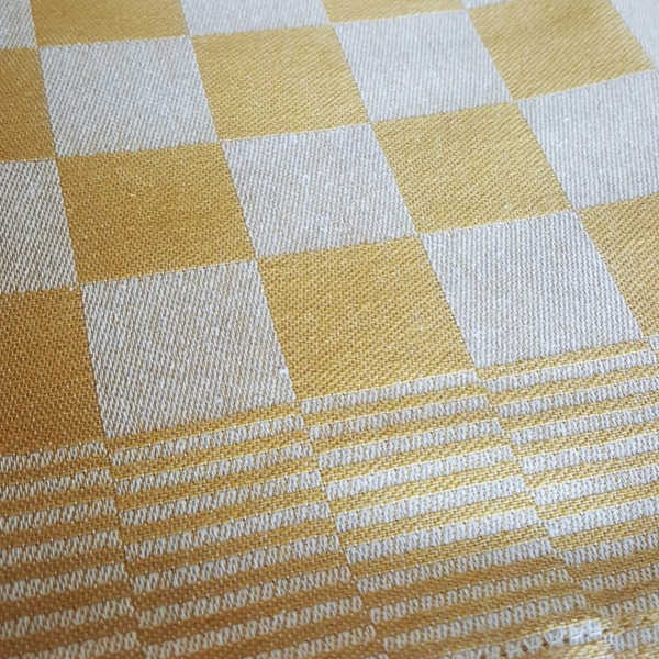 DDDDD theedoek Barbeque 65x65cm - Okergeel