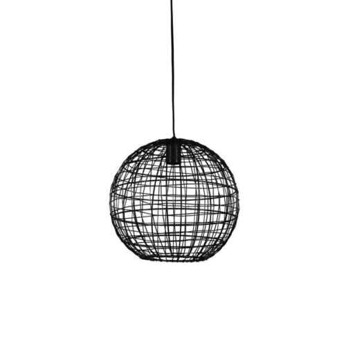 Hanglamp 35x33cm MIRANA - Mat zwart