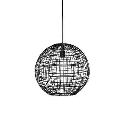 Hanglamp 46x43cm MIRANA - Mat zwart