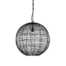 Hanglamp 55x55cm MIRANA - Mat zwart
