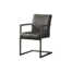 Eetkamerstoel Ferdinand met arm - Antraciet