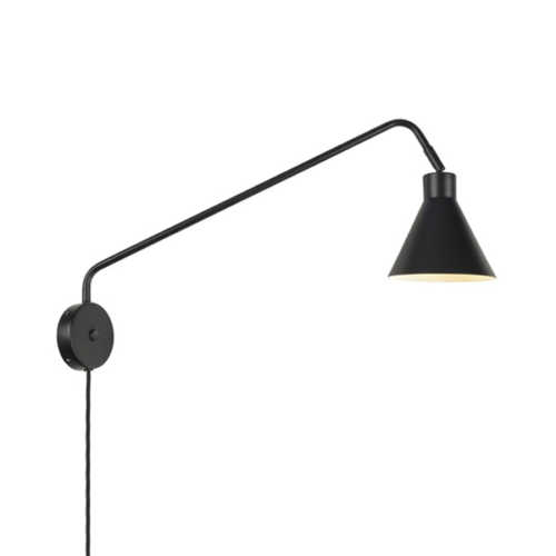 Wandlamp Lyon - Zwart