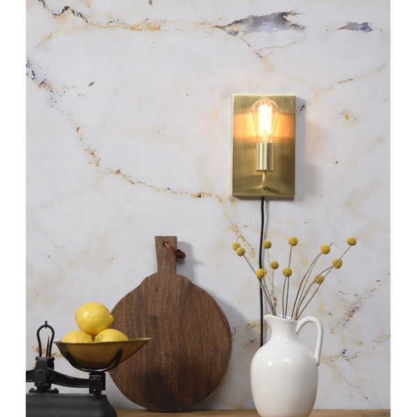 Wandlamp Madrid L - Goud