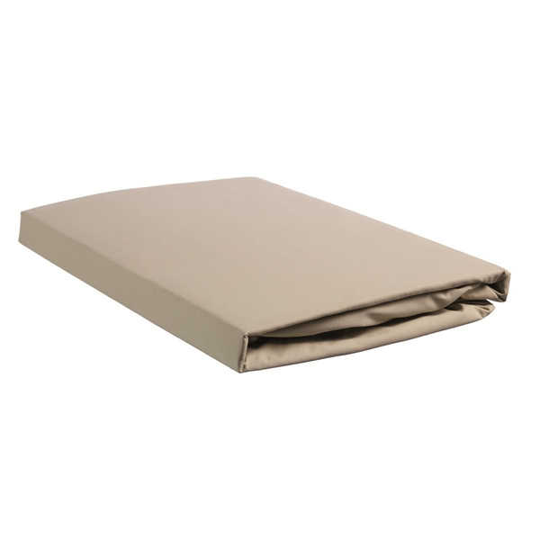 Beddinghouse Percale splittopper hoeslaken - Sand (diverse maten)