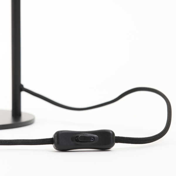 Tafellamp 20x24x43cm METTE - Mat zwart