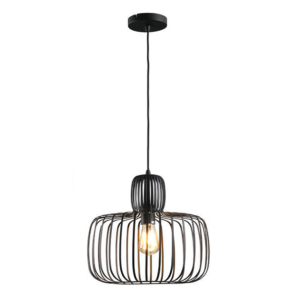 Hanglamp Costola 55cm - Zwart