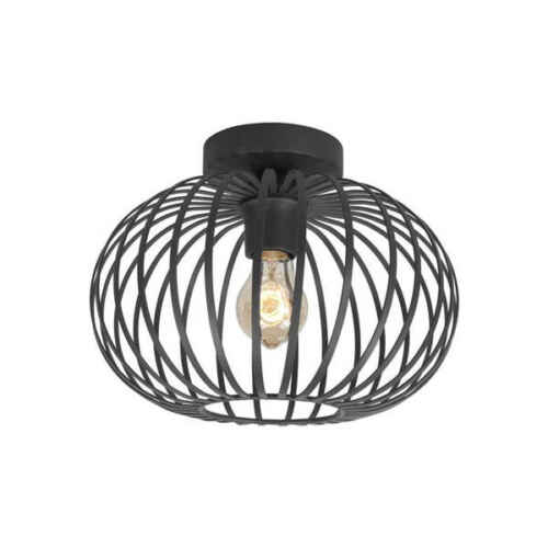 Plafondlamp Bolato 30cm - Zwart