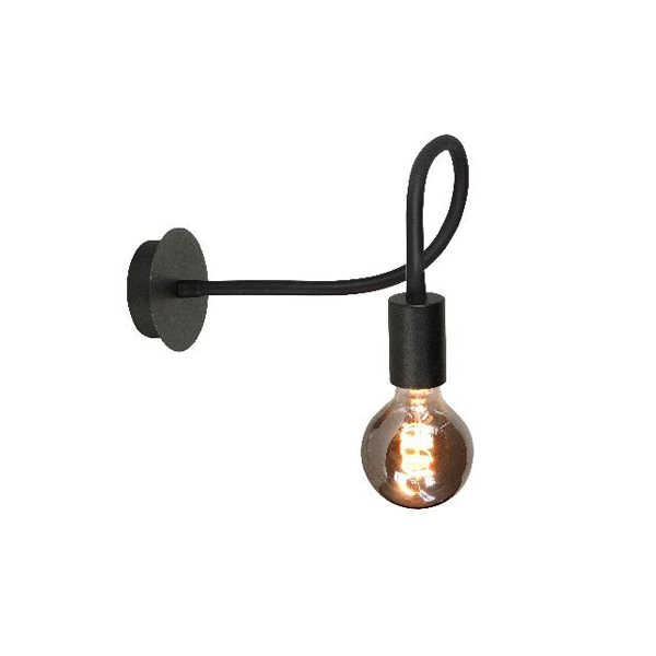 Wandlamp Flex - Mat zwart