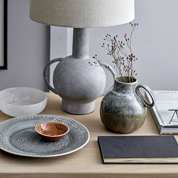 Bloomingville Vaas keramiek c.a. 15cm - Groen