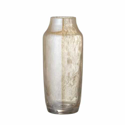 Bloomingville Vaas glas 30,5cm hoog - Naturel