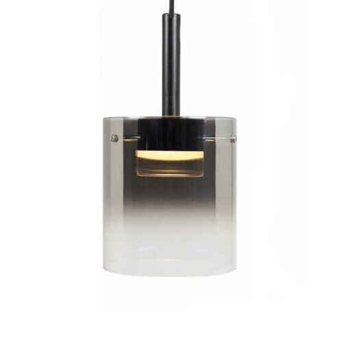 Hanglamp Salerno 4-lichts balk LED - Mat zwart