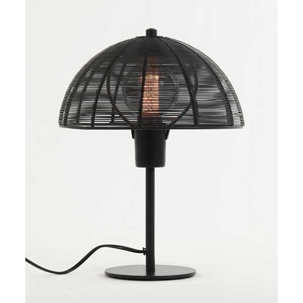 Tafellamp 25x33 cm KLOBU - Mat zwart