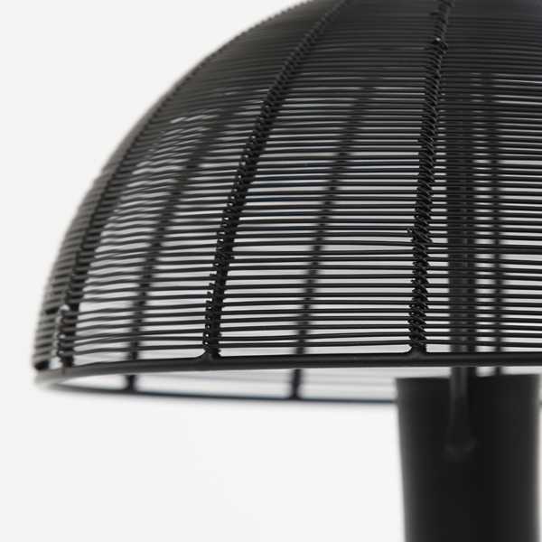 Tafellamp 25x33 cm KLOBU - Mat zwart