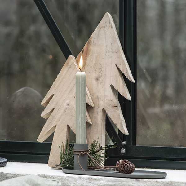 IB Laursen Houten kerstboom - 35cm