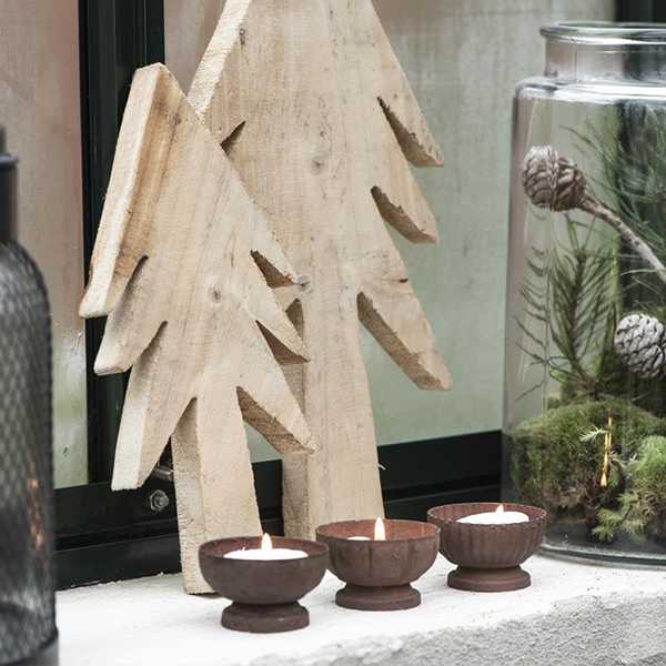 IB Laursen Houten kerstboom - 35cm