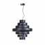 Hanglamp Blagoon 7-ringen - Antraciet