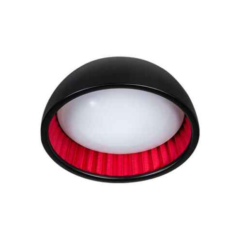 Plafondlamp Ringo 32cm LED - Zwart/Rood
