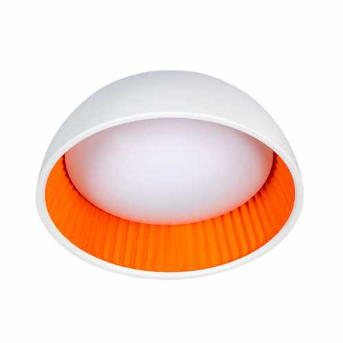 Plafondlamp Ringo 49cm LED - Wit/Oranje