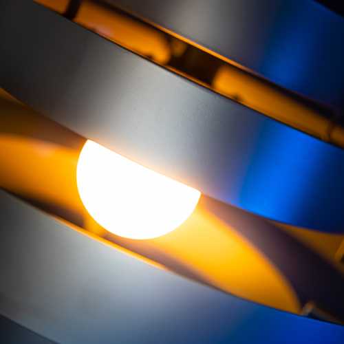 Vloerlamp Blagoon 5-ringen - Antraciet