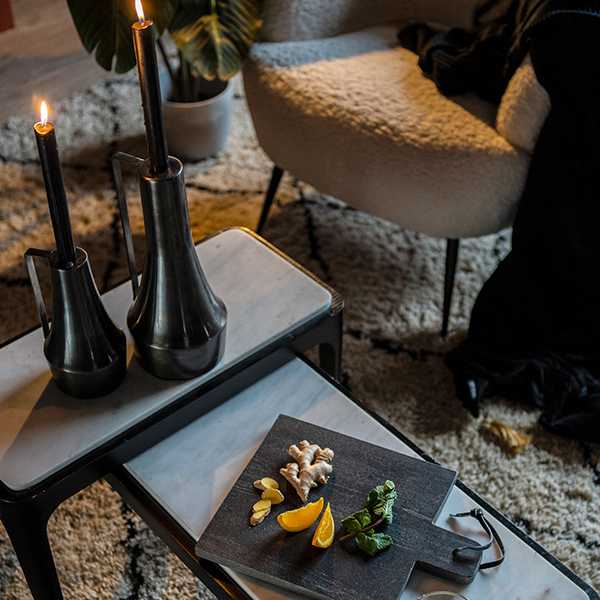 Kandelaar Walker small - Black