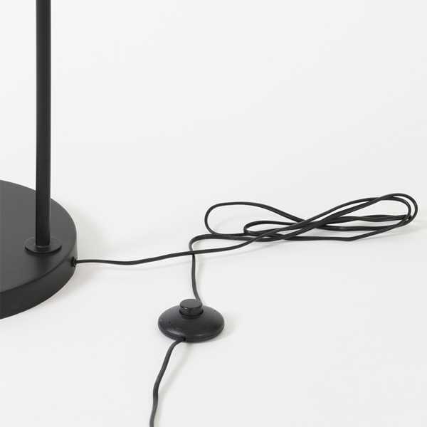 Vloerlamp ALVARO - Mat zwart